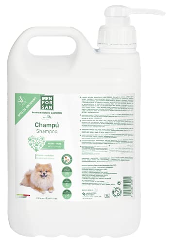 MENFORSAN Champú perros hidratante 5L, Hidrata, protege y refresca