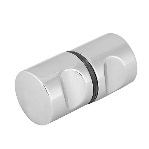 Tiradores, pomo cromado de la manija del tirón de la aleación de aluminio para la puerta casera del vidrio de la ducha del cuarto de baño(#3)