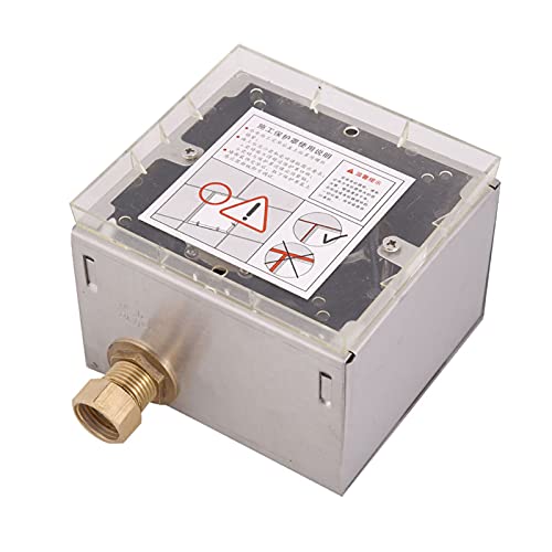 Válvulas inductivas automáticas para inodoro, Dc.6v/Ac.220v - 50/60hz Lavabo de montaje en pared Filtro incorporado Detección automática Válvula de descarga de urinario Baño Grifos de inodoro Descarga
