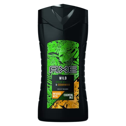 Axe Wild - Gel de ducha para hombre, 12 h, fragancia fresca, 250 ml