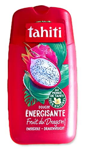 Tahiti gel de ducha energizante con fruta del dragón 250 ml.