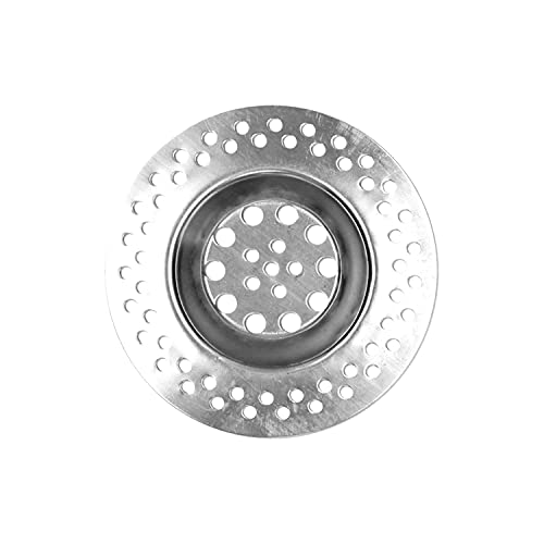 Fontastock FSKFAC001 Rejilla filtro de acero inoxidable para fregaderos de cocina, ducha y otros sumideros