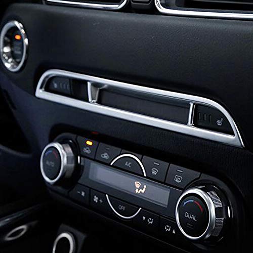 Kadore para 2017-2018 Mazda CX-5 Interior Mate Centro de Control Panel Decoración Cubierta de Recorte Auto Accesorios 1pc