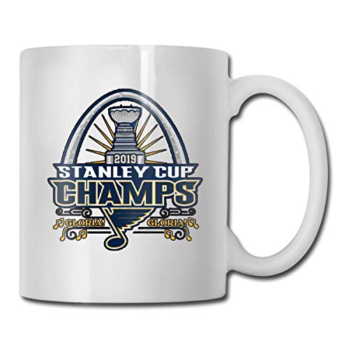 Taza de café divertida St Louis Blues Stanley Cup Champions 2019 - Los mejores regalos para mamá y papá - Gag Idea para el día de la madre de hija, hijo, niños - Novedad Regalo de cumpleaños para padr