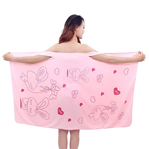 Mujeres Albornoz Toalla de para Toweling algodón BataAlbornoz de Baño Toalla de Baño Shawl Towel Baño Abrigo Pecho Falda Llevar