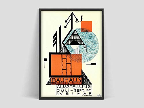 HJGB Bauhausposter, Weimar 1923, impresión de la exposición de la Bauhaus, póster, póster de la impresión de la Bauhaus, Arte de la Bauhaus, Pintura en Lienzo sin Marco de Matisse I 30x45cm