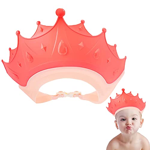 Gorro de Ducha Bebé, Sombrero Baño Bebé,Visera Baño Niños,Ajustable Visera Baño Niños,Gorro Champu Bebé,Gorra Ducha Bebé Impermeable, Visera Baño Bebé,Protege Los ojos y las orejas para Niños & Bebés