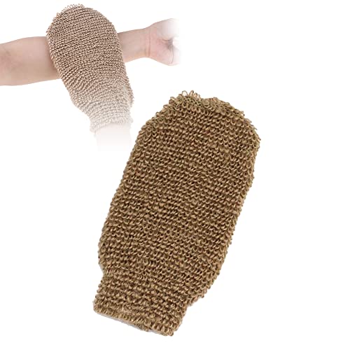 Guantes Exfoliantes, Guantes de Exfoliación Corporal, Manopla Exfoliante Lavable Guantes Removedores de Piel Muerta, Manoplas de Ducha Guantes para Hombres, Mujeres y Niños