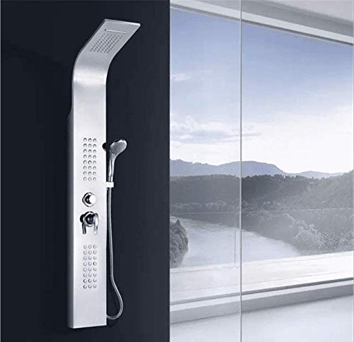 Shower Shower Set 304 Stainless Steel Shower Screen Hot and Cold Rain Massage Shower Column Hand-Held.