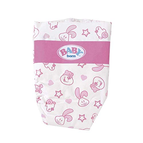 Baby Born Pack 5 pañales para muñeca (Bandai 815816)