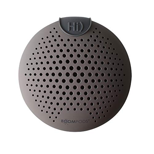 BOOMPODS SOUNDCLIP Altavoz inalámbrico portátil - Mejor Mini Bluetooth Flip Clip Amazon Alexa Altavoz de Bolsillo Incorporado Rockin Potente Sub Bass Audio Sound