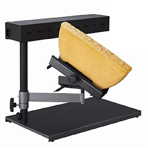 Derretidor de queso, máquina de fusión tradicional de 600 W, calentador de queso con área de parrilla, altura ajustable/inclinable, para cocina casera, restaurante occidental, cafetería