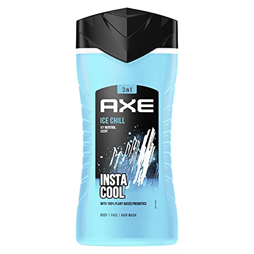 Axe Insta Cool Gel de Ducha para Hombre, Ice Chill, 250 ml