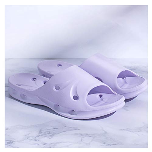 Xu Yuan Jia-Shop Zapatillas para Ducha Cuarto de baño con Fugas Interior del hogar de Secado rápido Ahueca hacia Fuera el baño Femenino Sandalias y Zapatillas de Ducha Zapatillas de Playa y Piscina