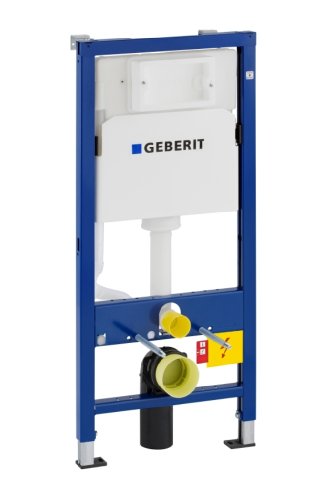 Geberit 458103001 Duofix Basic - Bastidor para montaje a pared de inodoro con cisterna UP100 (112 cm)