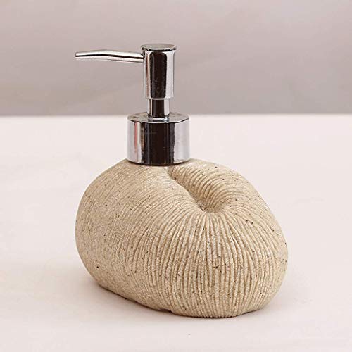 Bomba de jabón líquido para Manos, Botella desinfectante de Manos de cerámica, Botella dispensadora de jabón con Bomba para baño, dispensador de loción de Cocina