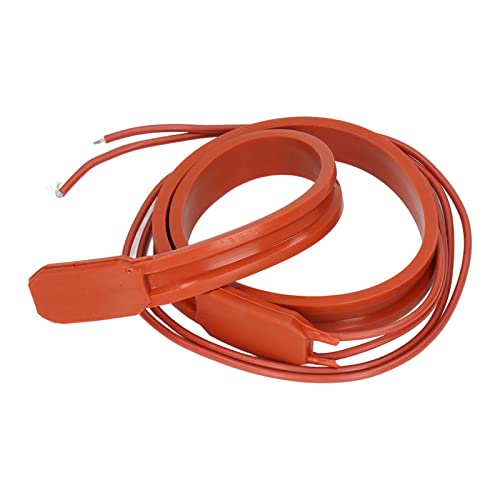 Cinturón de Calefacción de Silicona, Cable de Calefacción de Silicona Buena Suavidad Durable 220V 15x 500mm para Bombas de Agua Sumergibles para Compresores de Aire Acondicionado