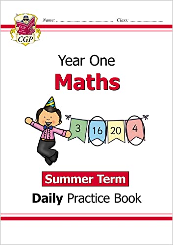 KS1 Maths Daily Practice Book: Year 1 - Summer Term (CGP KS1 Maths) (English Edition)
