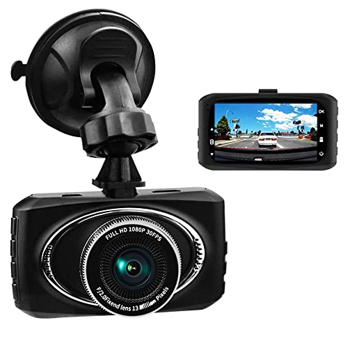 Car Camera - Dash CAM Front and Inside WiFi 1080P Self-Start Mode Front and Rear Dual Recording 24H Loop Recording 100 ° Wide-Angle Shooting Car On-Dash Mounted Cameras