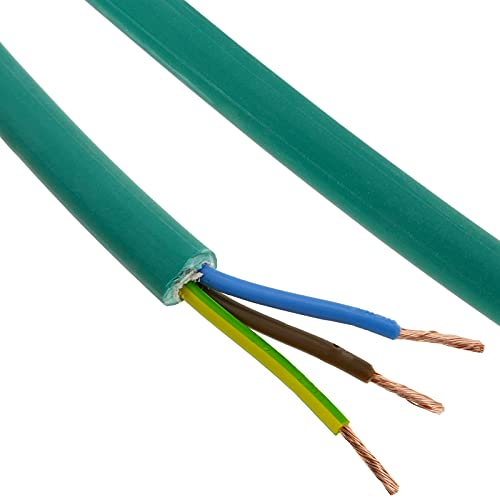 BeMatik - Bobina de Cable eléctrico de 3 Polos x 2.5 mm² 50 m Libre de halógenos LSZH