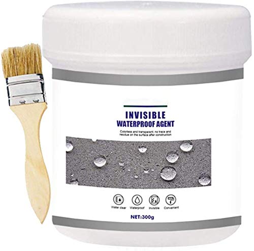Waterproof Anti-Leakage Agent, Roof Sealant Waterproof, 300g Super Strong Bonding Adhesive Sealant Permeable Invisible Waterproof Agent, for Cracks, External Wall, Bathroom