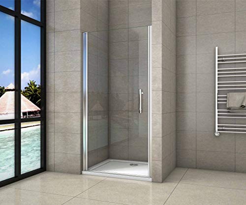 Mamparas de ducha pantalla baño 6mm Easyclean vidrio 70x195cm
