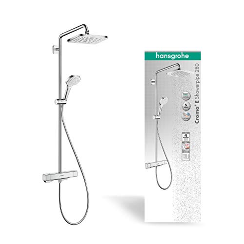 hansgrohe Croma E Sistema de ducha con termostato 280 1 tipo de chorro con termostato, cromo, 27630000
