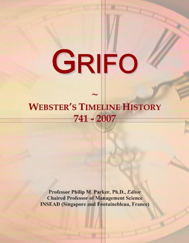 Grifo: Webster's Timeline History, 741 - 2007