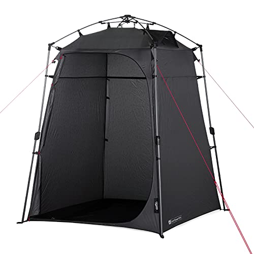 qeedo Quick Shower Cabin, Tienda de Ducha y caseta de Camping, Cabina de Ducha (Opaca), 2 m de Altura