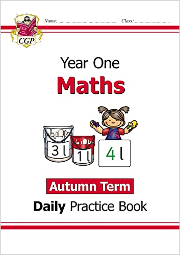 KS1 Maths Daily Practice Book: Year 1 - Autumn Term (CGP KS1 Maths) (English Edition)