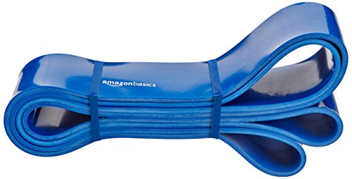 Amazon Basics - Banda elástica de resistencia y dominadas, 18,2 a 36,3 kg (3,18 cm de ancho)