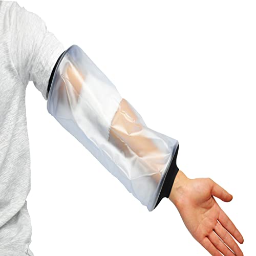 Protector impermeable brazo, ideal para proteger heridas y lesiones en la ducha y en el baño, adaptable a cualquier tipo de brazo. Aprobado por la CE, línea PICC.