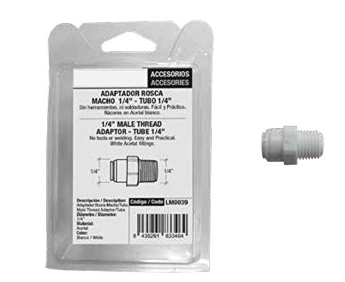 Unica 957329 Adaptador Rosca Macho 1/4