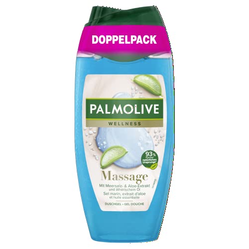 Palm olivo Aroma Sensations Mineral Gel de Ducha Doble pack de masaje, 6 unidades (6 x 250 ml)