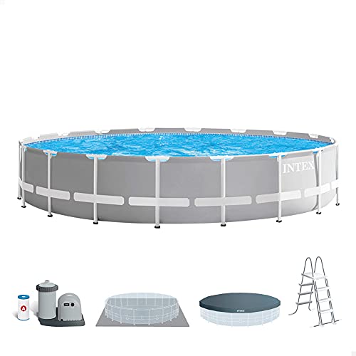 Intex 26756NP - Piscina desmontable intex gama prisma frame 610x132 cm con depuradora