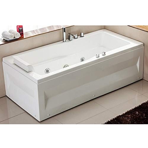 Bagno Italia Bañera de hidromasaje Italia 170 x 70 para una persona grifería 9 chorros I