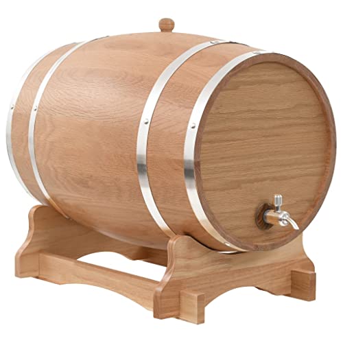 LIFTRR Otros con barril de vino con grifo de madera de roble maciza, 35 l