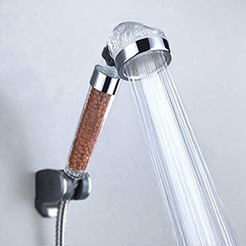 Alcachofa de ducha, ahorro de agua, aumento de presión, filtro de cal, ducha de lluvia para una sensación de bienestar.