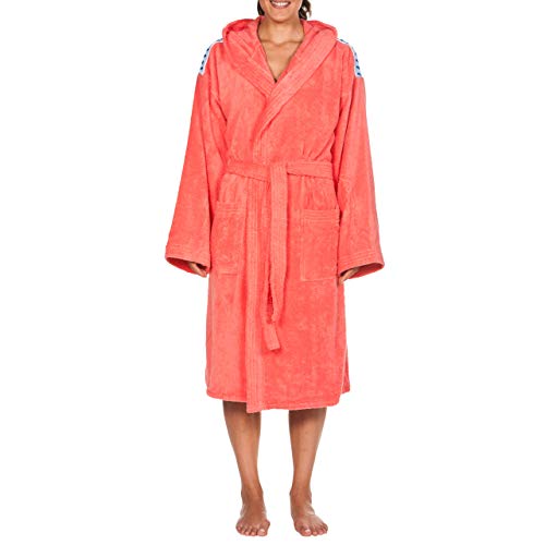 Arena Core Albornoz Unisex Soft Robe, Adultos, Pale-Rose White, S