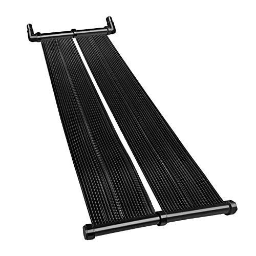 HENGMEI Calefacción solar para piscina, juego completo de calefacción solar, calentador solar para piscina, agua caliente, 400 x 70 cm, alfombra solar ecológica para piscina