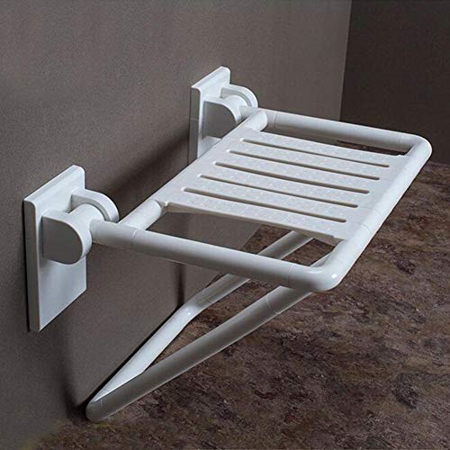 Asiento De Ducha Plegable De Baño De Acero Inoxidable Grande Montado En La Pared Específicamente para Personas Gordas/Ancianos/Personas Discapacitadas 22.8