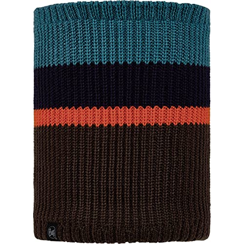 Buff Calentador de cuello tricot y polar CARL Hombre Talla única, Gris