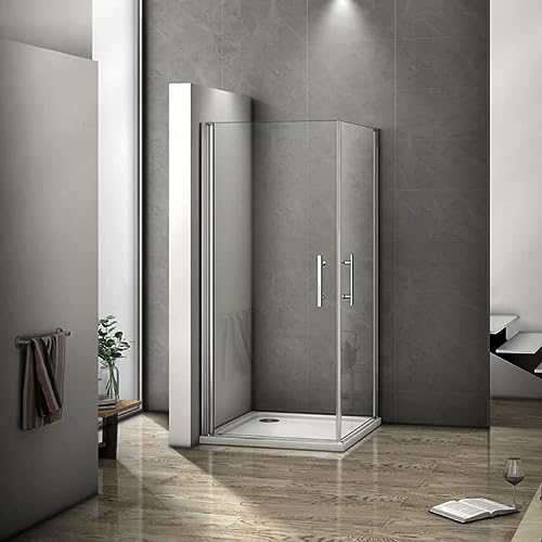 Cabina de ducha - Cristal Templado 6mm - Easyclean - Disponible en varios tamaños - 100x85x195cm
