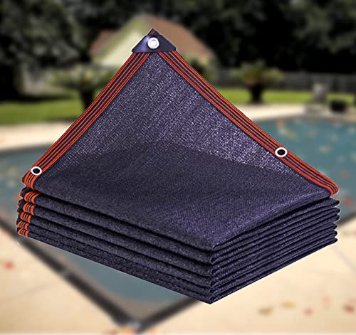 DBMGB Cubierta de Red Rectangular de Hojas para Piscina, Cubierta para Red de Malla Fina para Piscinas para Evitar Que Las Hojas Caídas y Los Escombros Entren en la Piscina