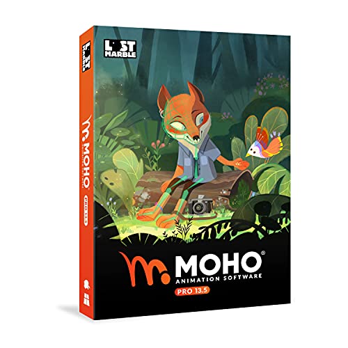 Moho Pro 13.5 | The all-in-one animation tool for professionals and digital artists | Software for PC and Mac OS