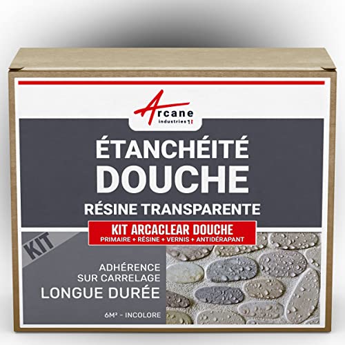 Kit de impermeabilización para ducha y baño transparente: KIT ARCACLEAR DUCHA