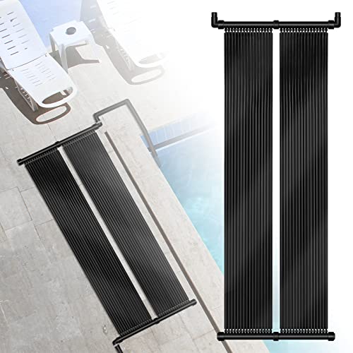 VA-Cerulean Calentador de Piscinas Piscina SolarHeating Alfombras solares para Piscinas Colector Solar Conjunto de colectores solares Calentador de Agua 300x70 cm Resistente a los Rayos UV