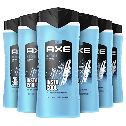 Axe Ice Chill - Gel de ducha, 400 ml x 6 unidades