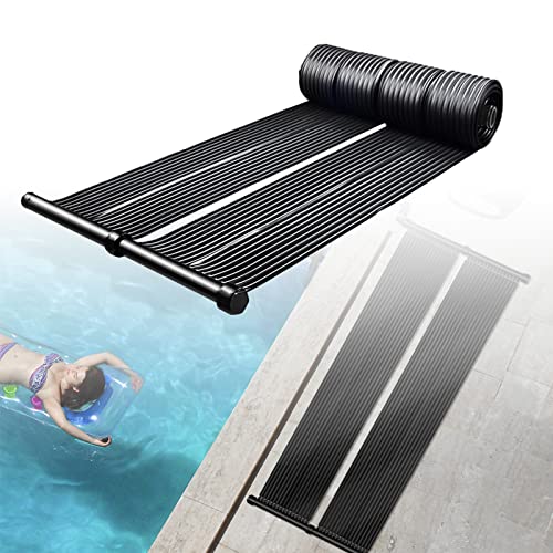 LARS360 Calefacción solar para piscina, panel solar, juego completo de calefacción para piscina, agua caliente, alfombrilla solar para piscina, 300 x 70 cm