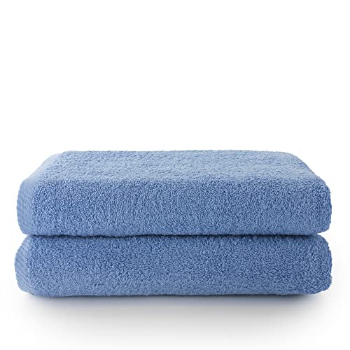 Top Towel - Juego de 2 Toallas de baño o Ducha - Toallas baño - 100% Algodón -  500g/m2 - Medida 70x140cms